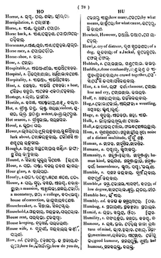 English_odia dictionary