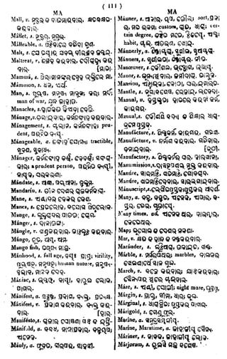 English_odia dictionary