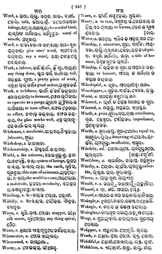 English_odia dictionary