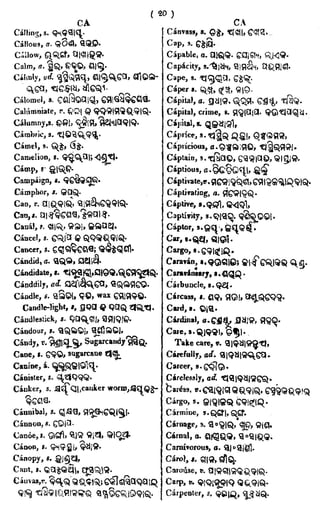 English_odia dictionary