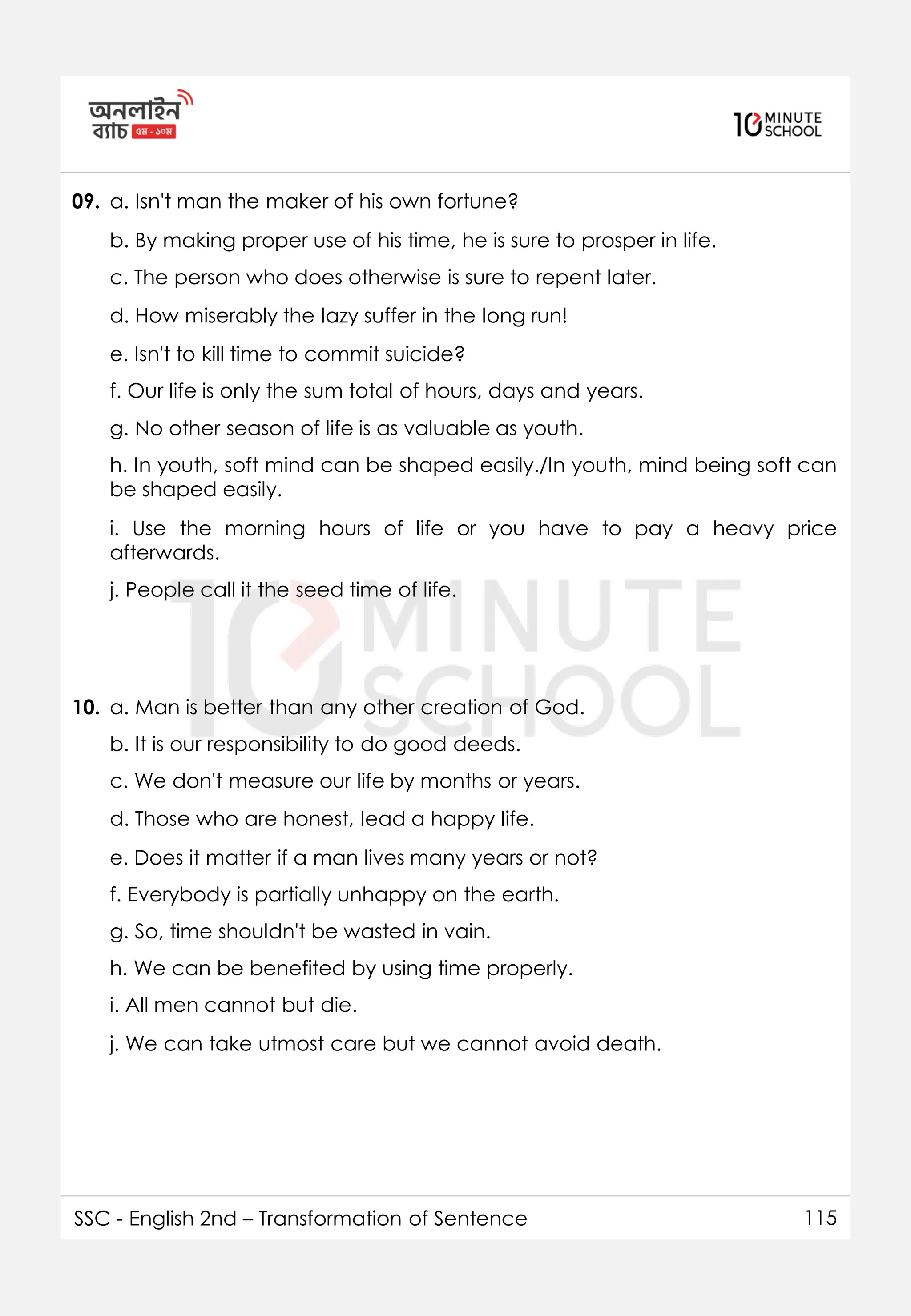 English Transformation of Sentences.pdf