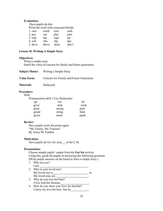 English unit 3.1 (draft) tg | PDF