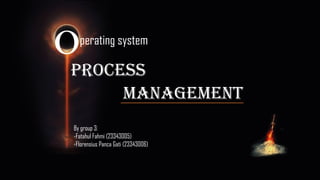 Operating System process management system.pptx | Operating Systems ...