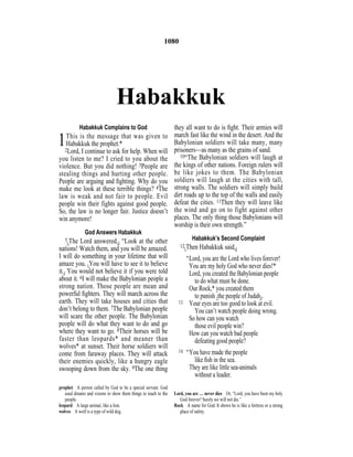 English version for the deaf old testament