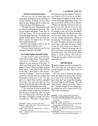 English version for the deaf old testament