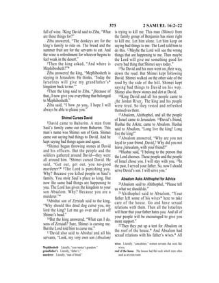 English version for the deaf old testament