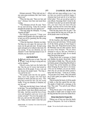 English version for the deaf old testament