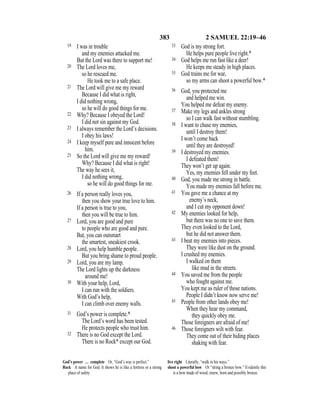 English version for the deaf old testament