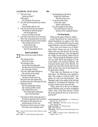 English version for the deaf old testament
