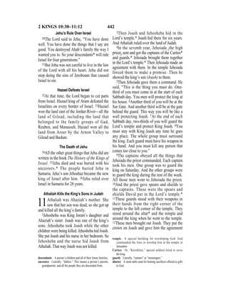 English version for the deaf old testament