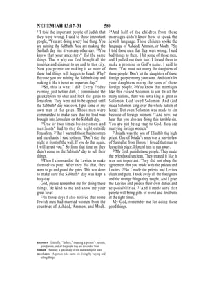 English version for the deaf old testament