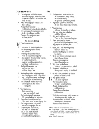 English version for the deaf old testament