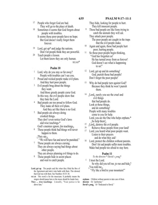 English version for the deaf old testament