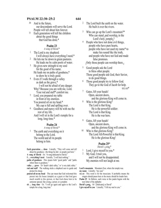 English version for the deaf old testament