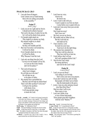 English version for the deaf old testament