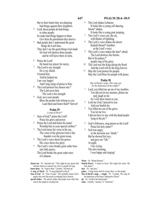 English version for the deaf old testament