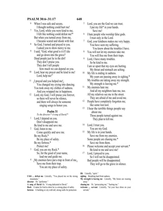 English version for the deaf old testament