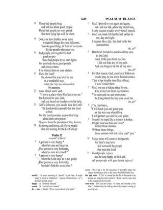 English version for the deaf old testament