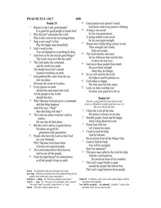 English version for the deaf old testament