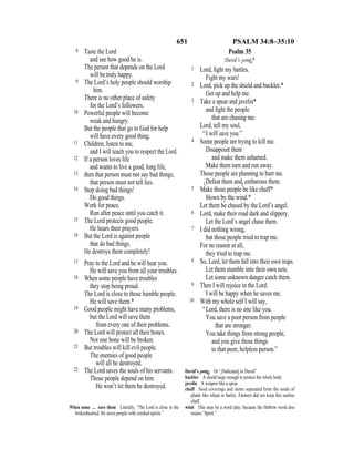 English version for the deaf old testament