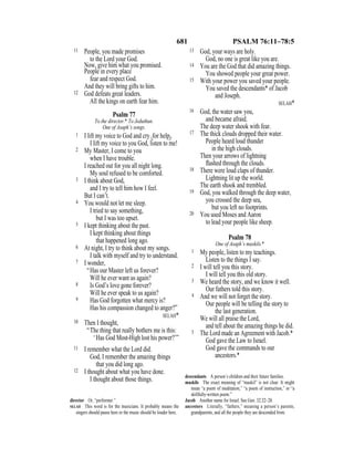 English version for the deaf old testament