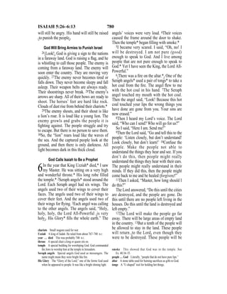 English version for the deaf old testament