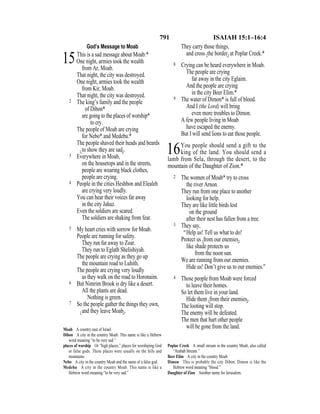 English version for the deaf old testament