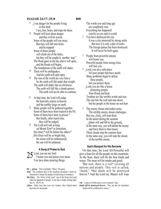 English version for the deaf old testament