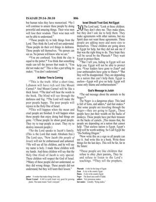 English version for the deaf old testament