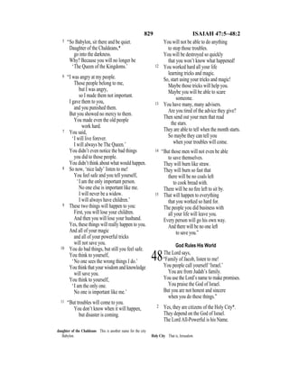 English version for the deaf old testament