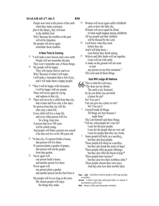 English version for the deaf old testament