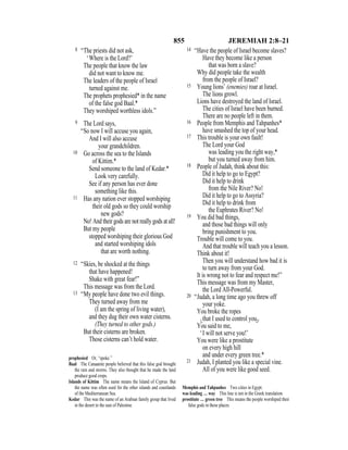 English version for the deaf old testament