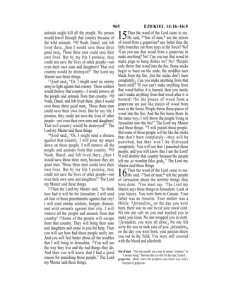 English version for the deaf old testament