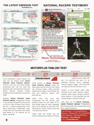 Pt In Racing Format Slide Eco Racing PT. BEST English version v1 | PDF