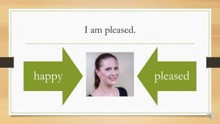 Daily English Vocabulary - Happy | PPTX