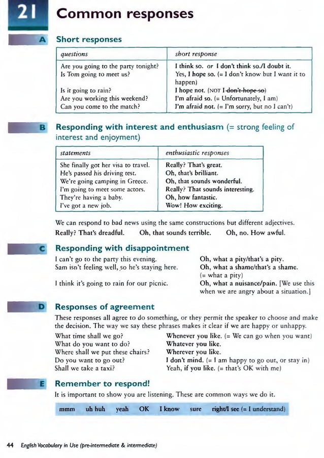 English vocabulary in use (pre intermediate & intermediate)