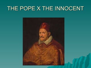 THE POPE X THE INNOCENT 