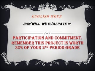 English week 2014