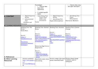 Grade 2 English Curriculum: High-Frequency Words, Informational Texts ...