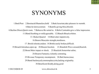 English word power and language skills for competitive examinations and ...