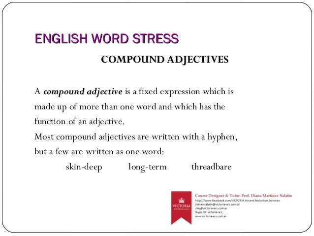 English word stress