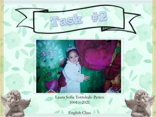 Laura Sofía Torroledo Perico
1001 – 2021
English Class
 