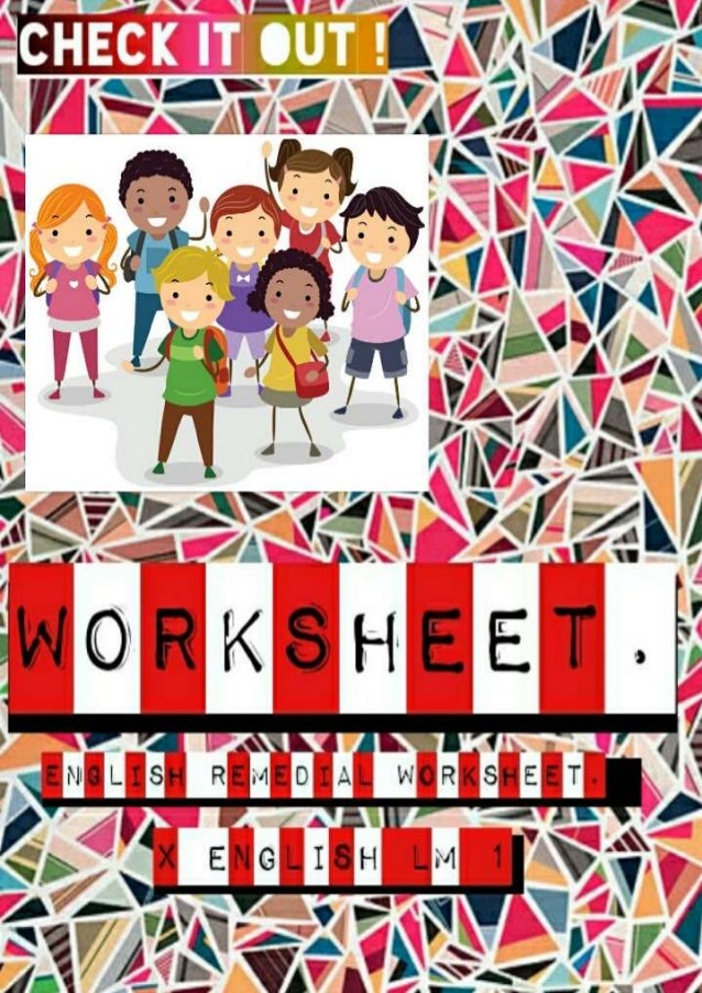 English X Lm 1 Worksheet