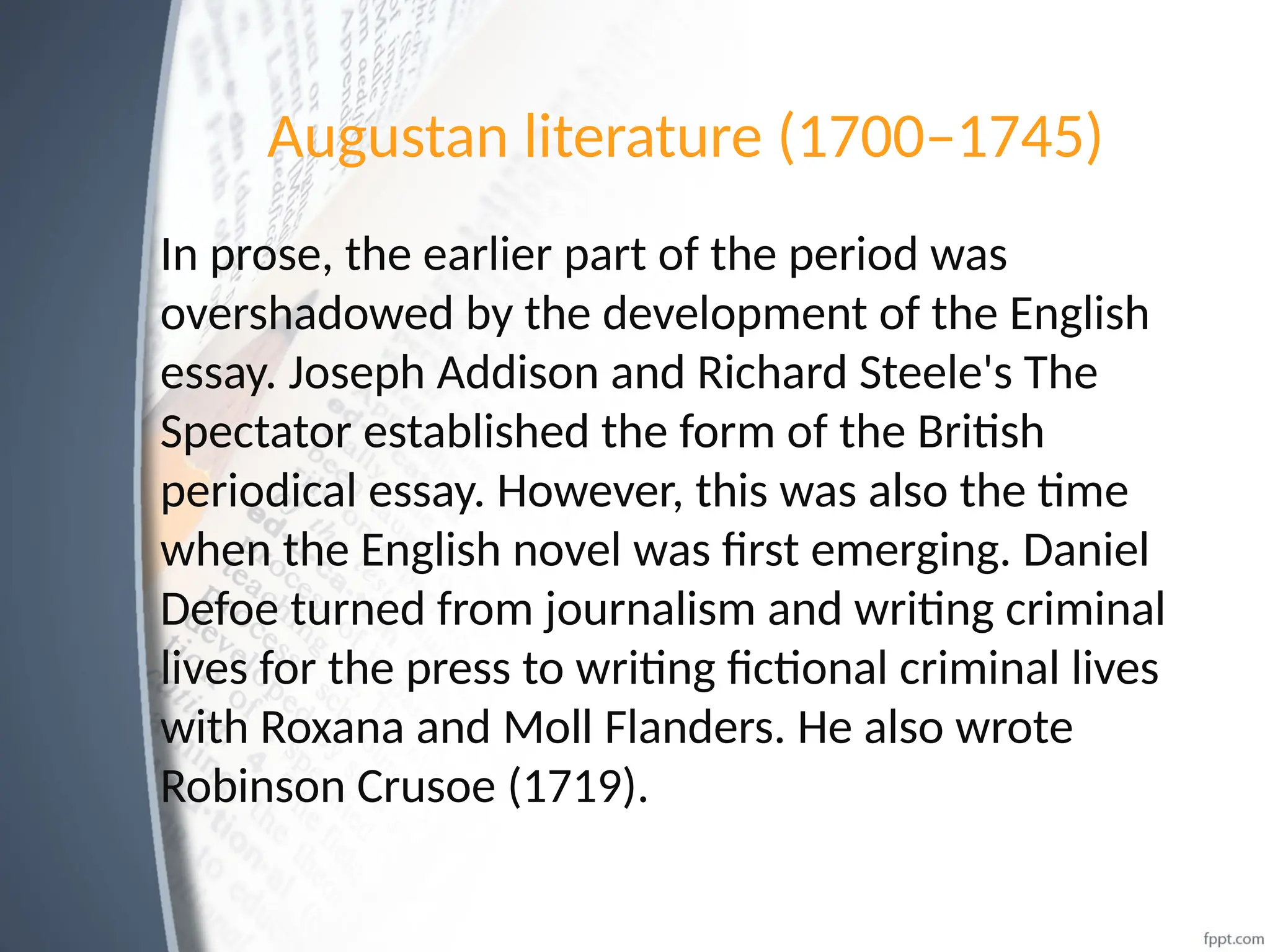 English literature, old, midieval periods | PPTX