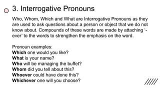 Englsh Pronouns | PPTX