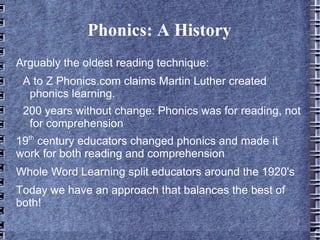 Morphological recognition 