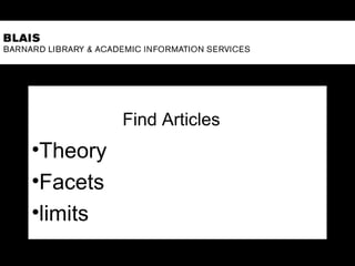 Find Articles
•Theory
•Facets
•limits
 