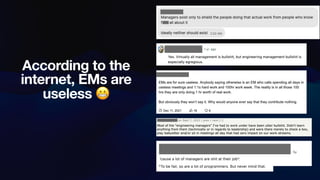 According to the
internet, EMs are
useless 😬
 