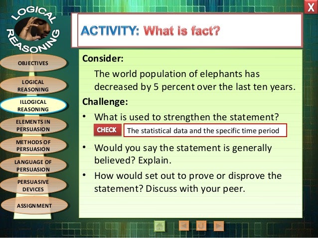 reasoning logical