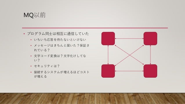 非同期といえばmq 非同期といえばmq